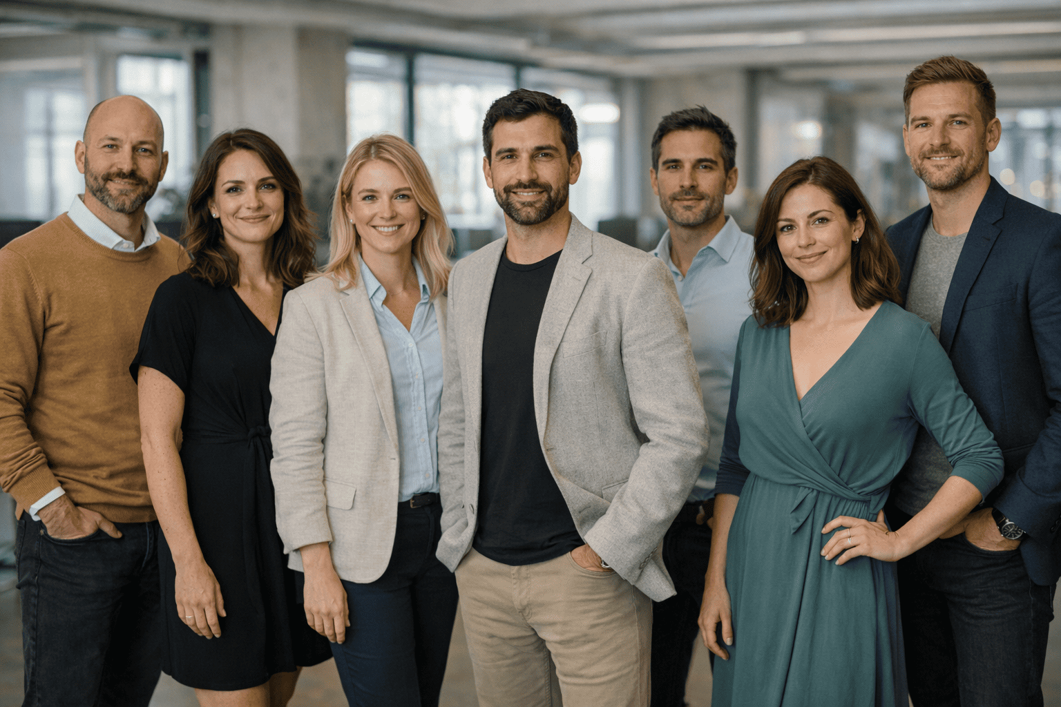 Team working on AI trading platform — Mond Vermothal